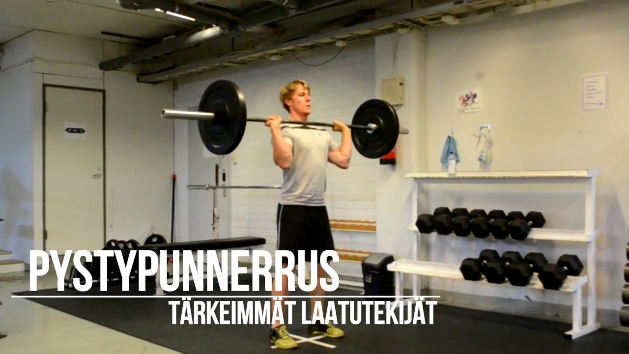R5 Tekniikat - Pystypunnerrus tangolla