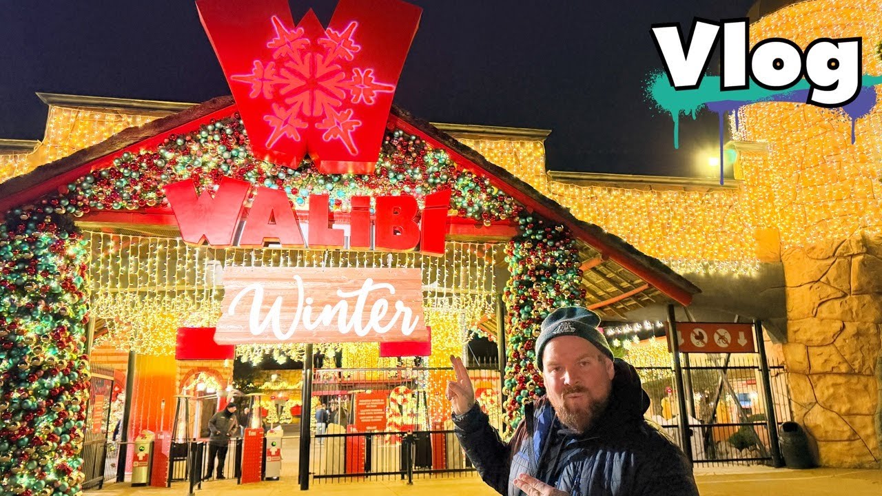 Wahnsinns Winter im Walibi FREIZEITPARK - Unser erstes mal! - Walibi Belgium - VLOG