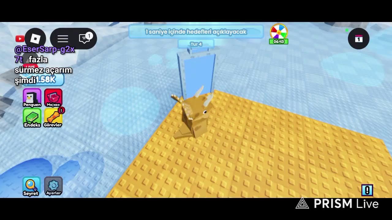 Roblox yayını ve ilk yayın devam