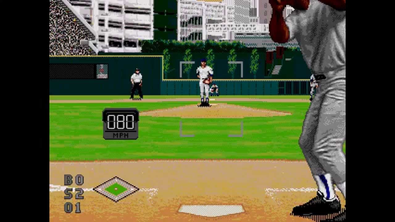 World Series Baseball 95 ... (Sega Genesis) Gameplay