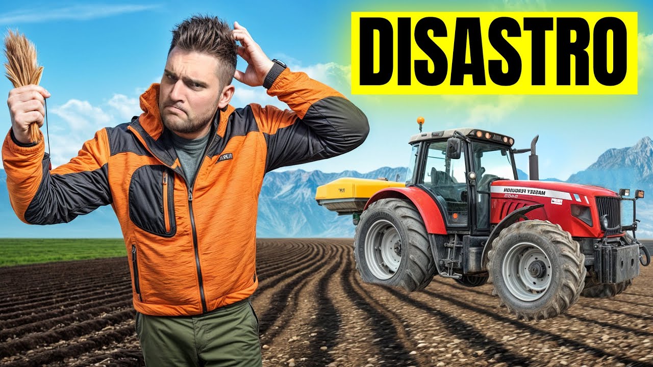 Questa campagna è un DISASTRO per il grano | CONCIMIAMO IL GRANO 🚜