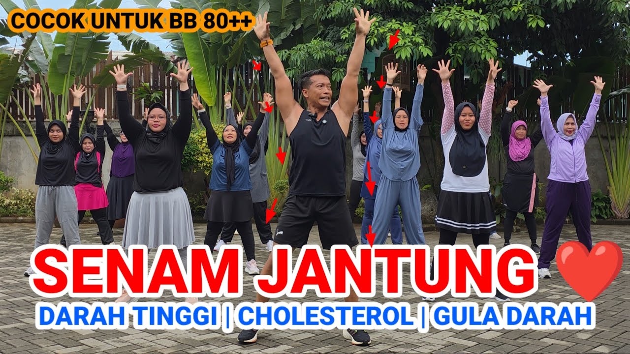 SENAM JANTUNG | DARAH TINGGI | KOLESTEROL | GULA DARAH