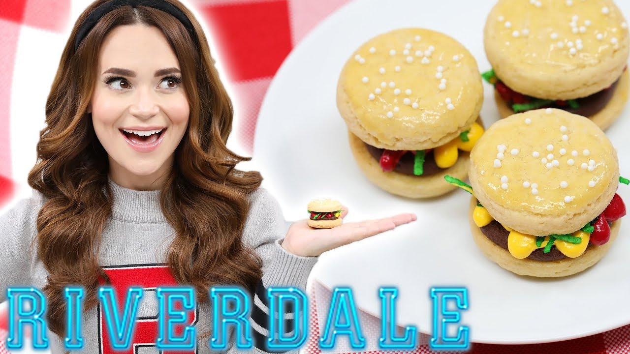 RIVERDALE BURGER COOKIES - NERDY NUMMIES