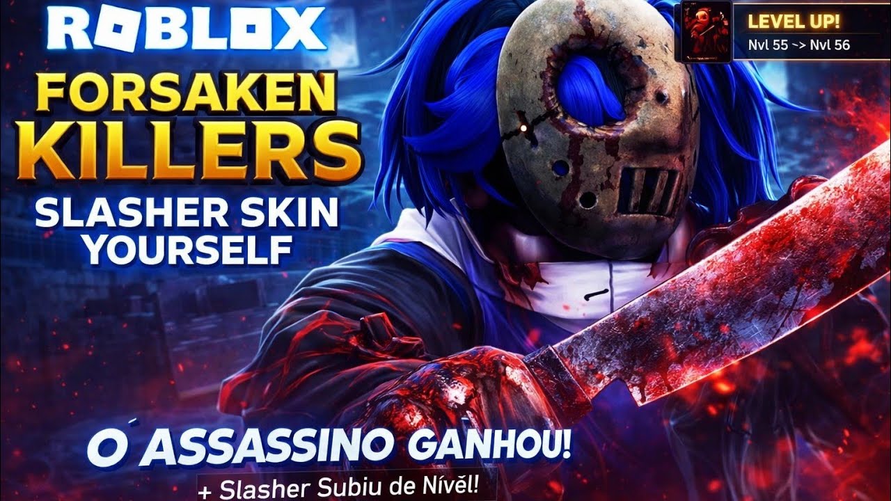 ROBLOX FORSAKEN killers slasher skin  yourself GAMESPLAY PS4 PLAYSTATION 4