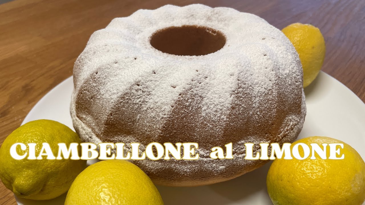 CIAMBELLONE al LIMONE - SOFFICISSIMO e semplice da fare