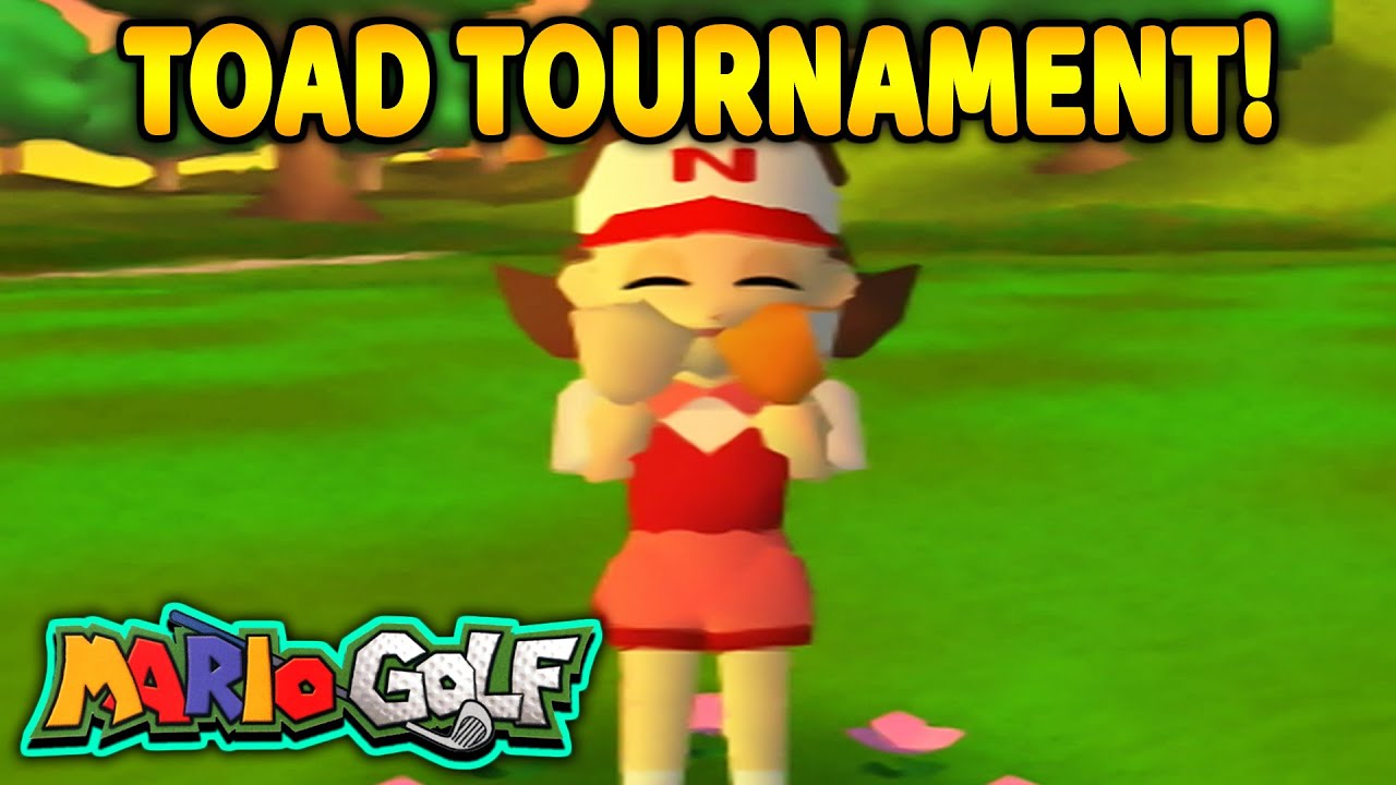 Toad Tournament with Azalea! | Mario Golf 64 (N64)