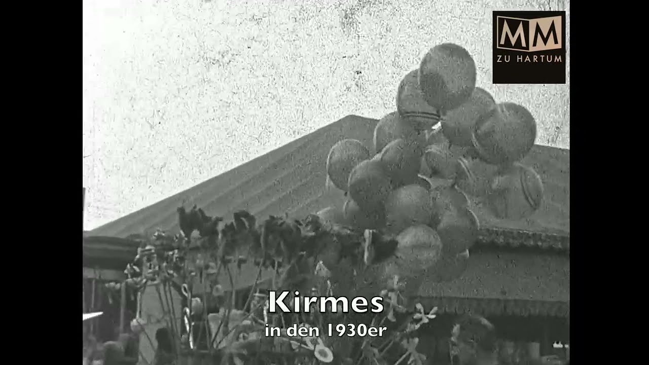 Kirmes 1930er Jahre: in unbekannten Schmalfilmaufnahmen