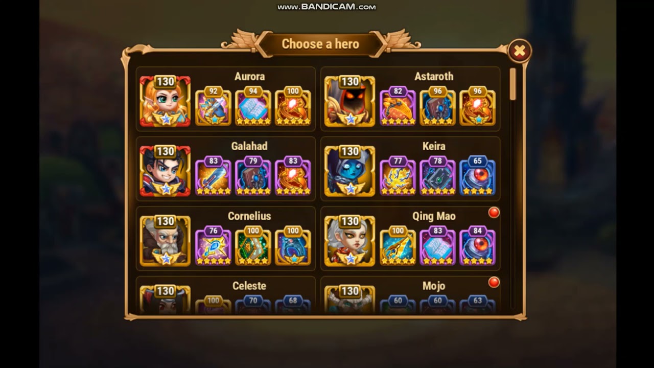 Hero Wars - Celebrating Artifact Chest level 9