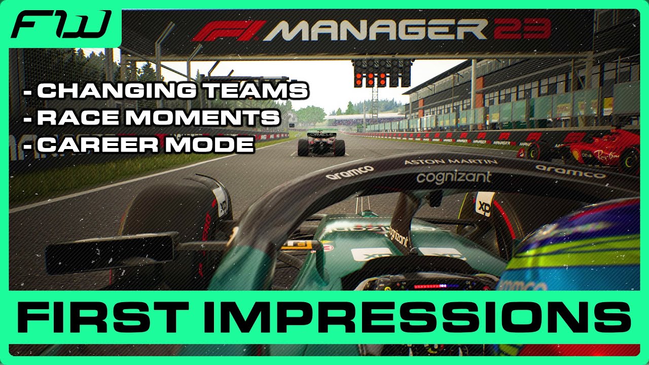 I Played F1 Manager 23: First Impressions