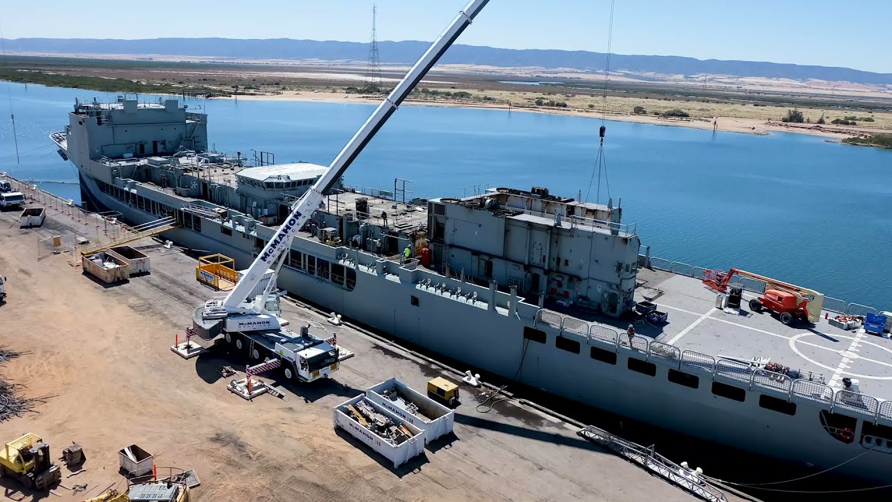 Demolition of the Ex-HMAS Success