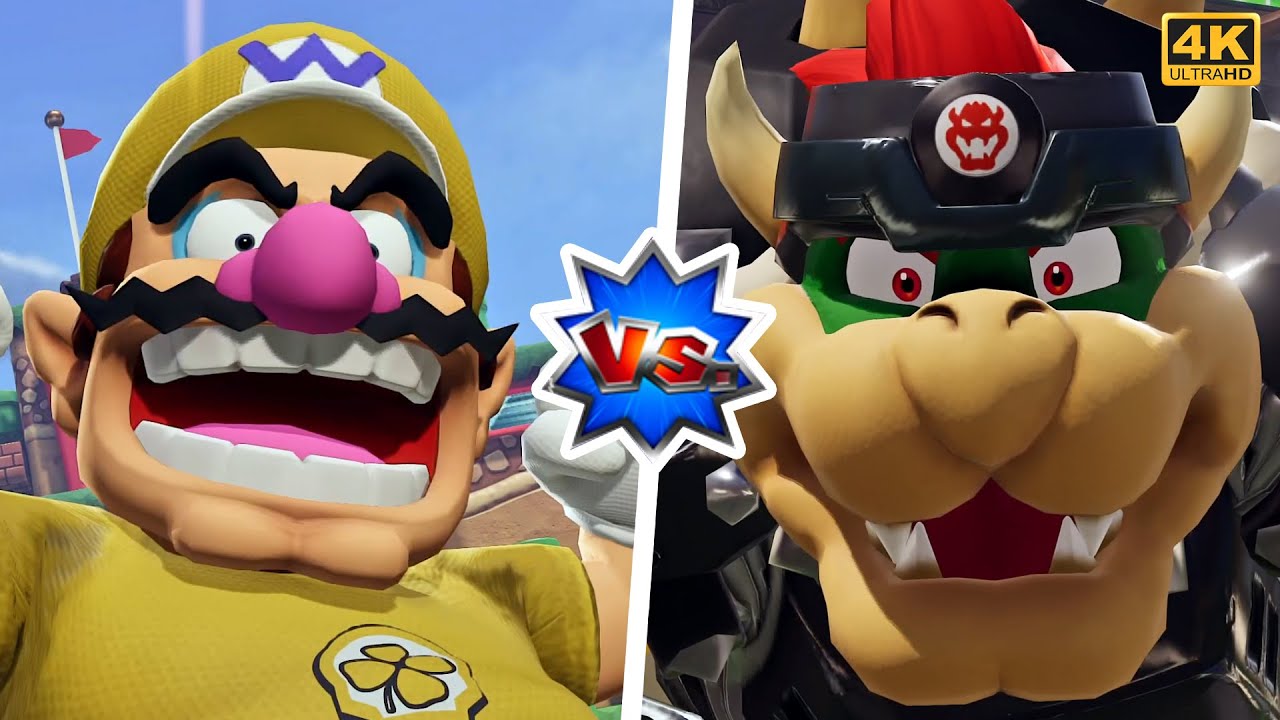 Wario Vs. Bowser - Mario Strikers: Battle League