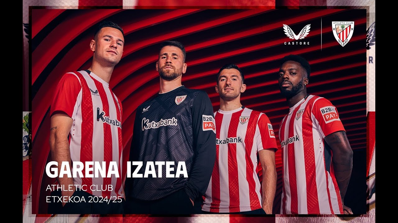 Garena izatea. Ser lo que somos I Athletic Club I Primera equipación 2024/25
