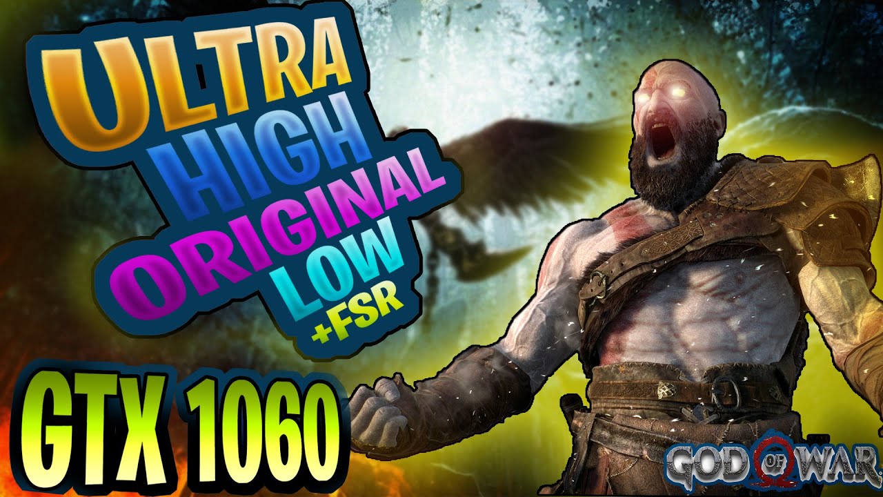 God of War PC on GTX 1060 3GB | Core i5 4570 | Graphics Optimization and Performance | 1080p | 2023