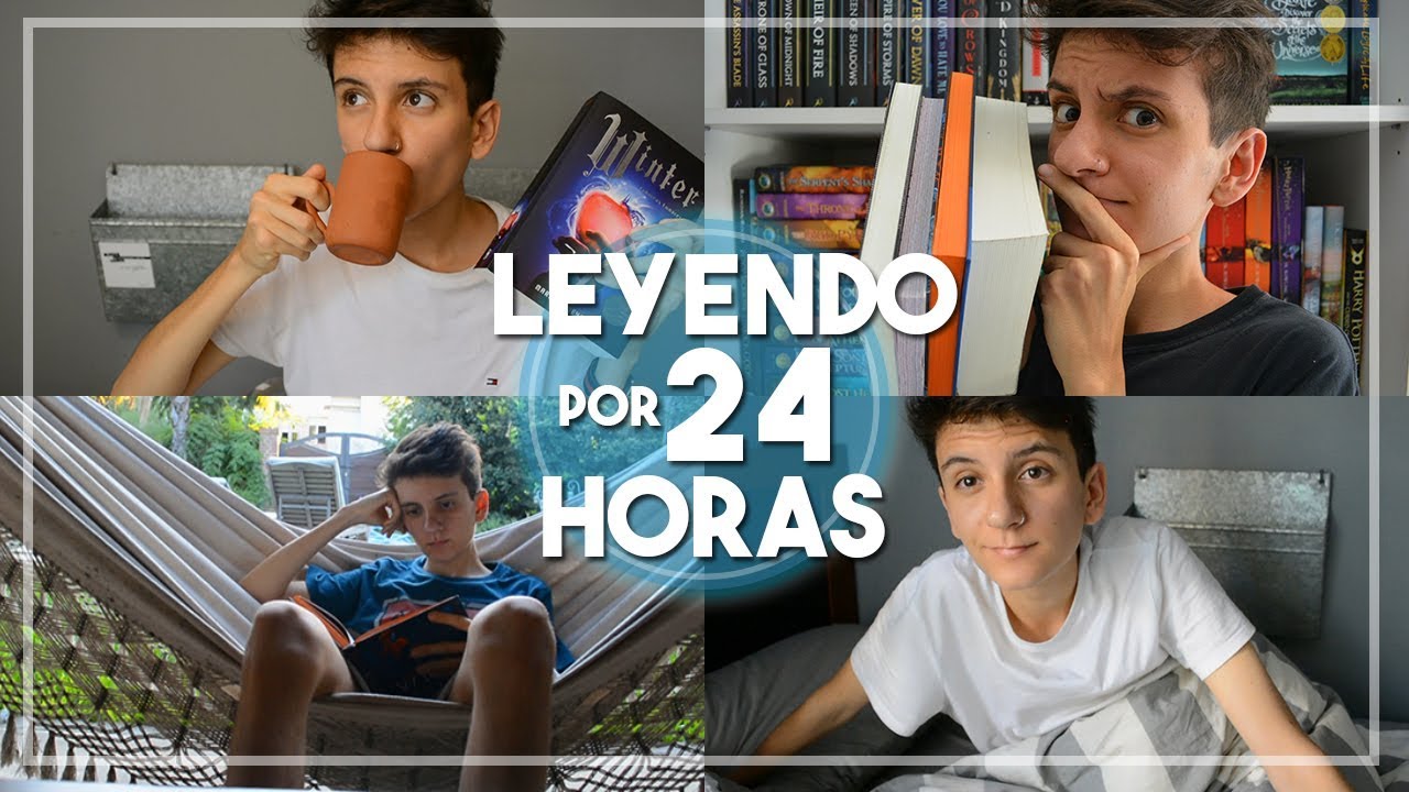 LEYENDO POR 24 HORAS SEGUIDAS | READATHON VLOG | Gus