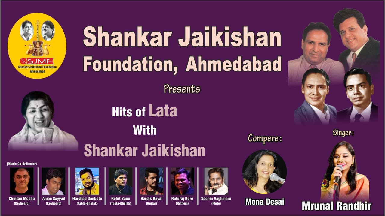 Hits of Lata with SHANKAR JAIKISHAN - Mrunal