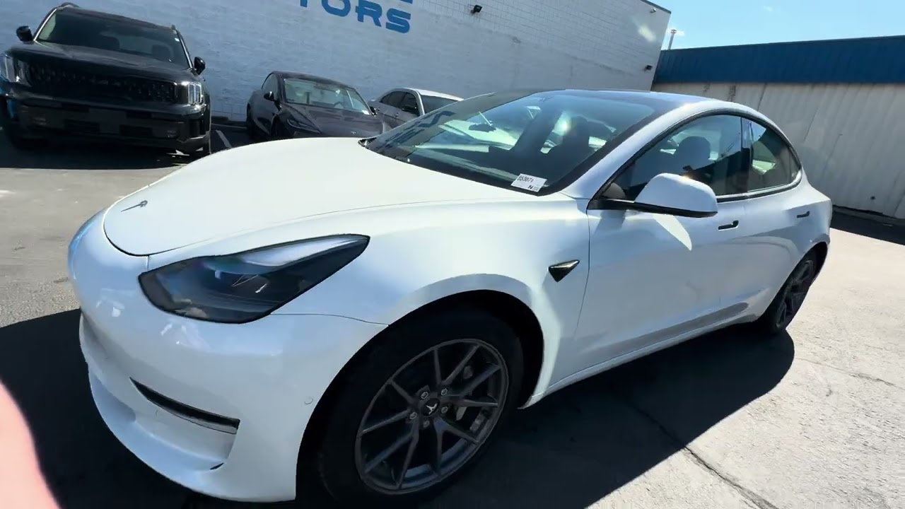 2021 Tesla Model 3 Standard Range Plus Stock 053071