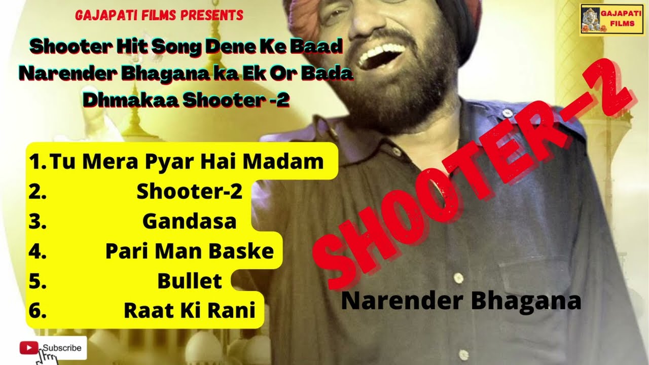 Shooter 2 Song |  Afsar  To Ban Jaa  | Narender Bhagna All Song | New Haryanvi Songs Haryanvi  2022