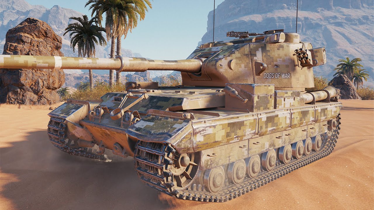 FV215b 183 БАБАХА держит марку и на пенсию не собирается )) World of Tanks