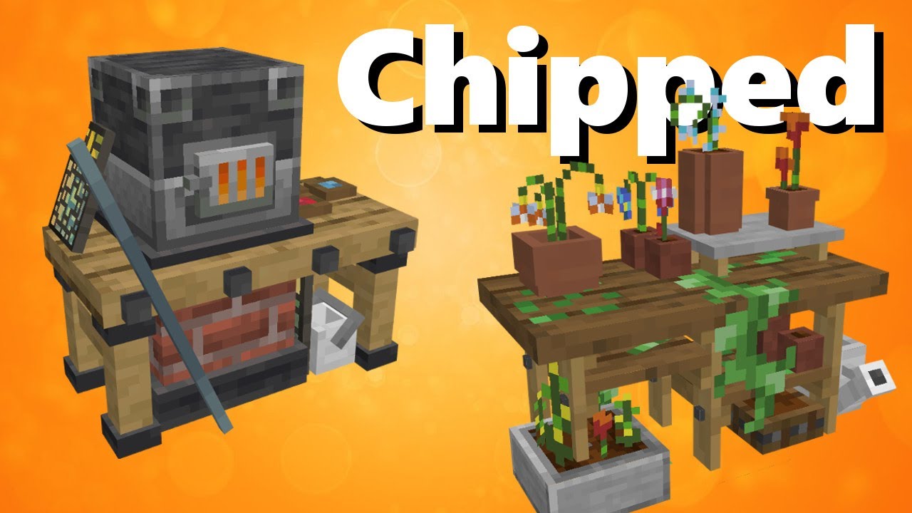 #ОбзорMода Chipped/1.16.5/НОВЫЕ КРАСИВЫЕ БЛОКИ