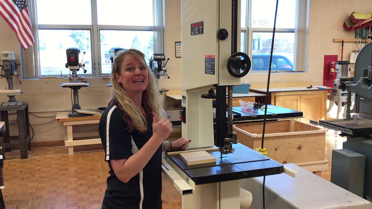 Demo: How to use the Band Saw
