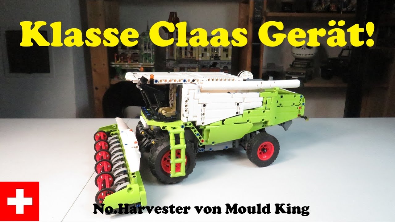 MOULD KING - 17014 - Models Serie - No.Harvester - Mähdrescher - Review