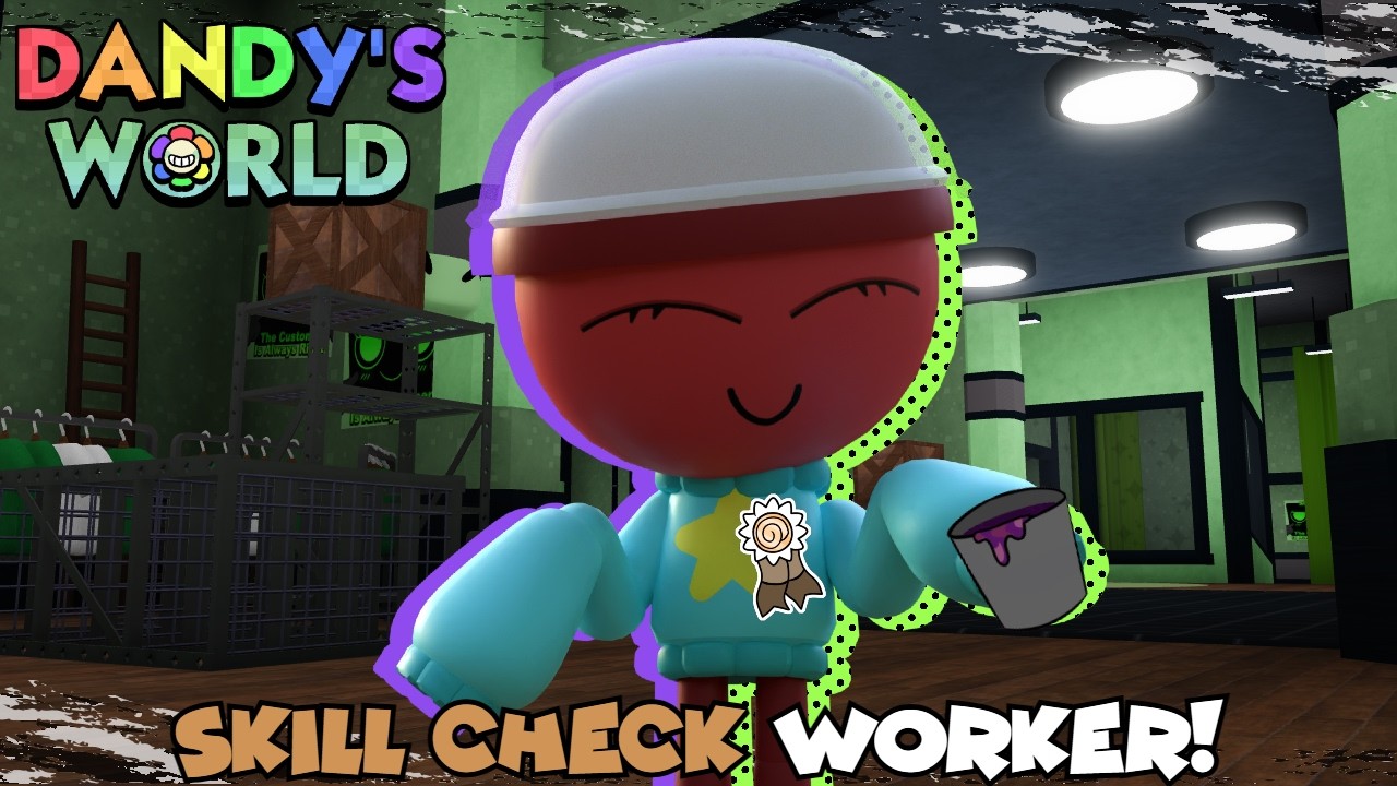 Gigi the Skill Check Recovering Gambler! | Dandy's World