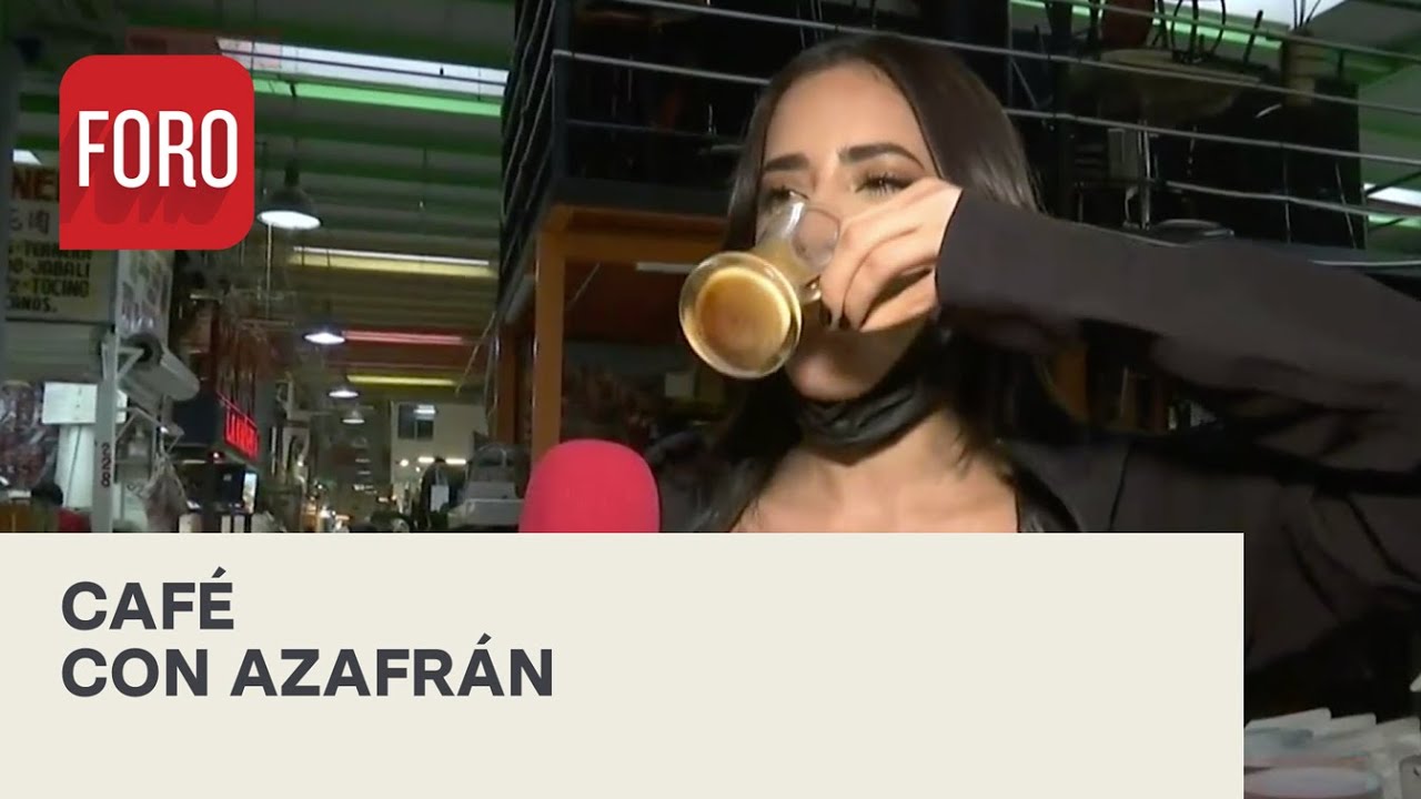 Un rico café con azafrán en el Mercado de San Juan - Expreso de la Mañana