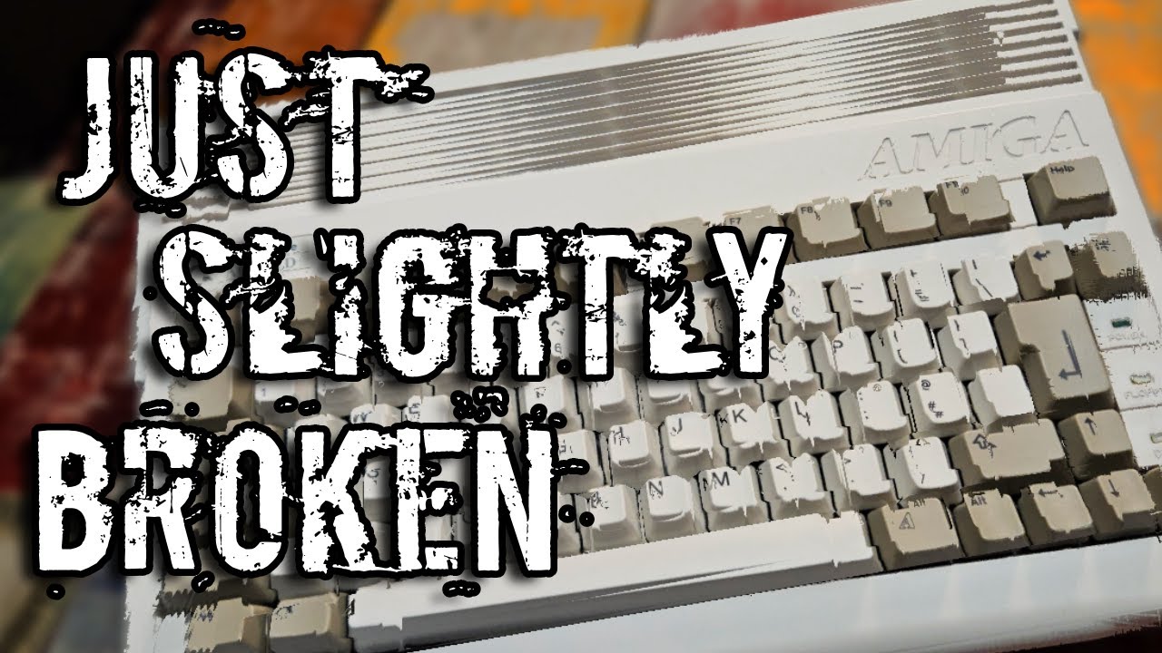 What's causing this Amiga's WEIRD GRAPHICAL gLiTcH?