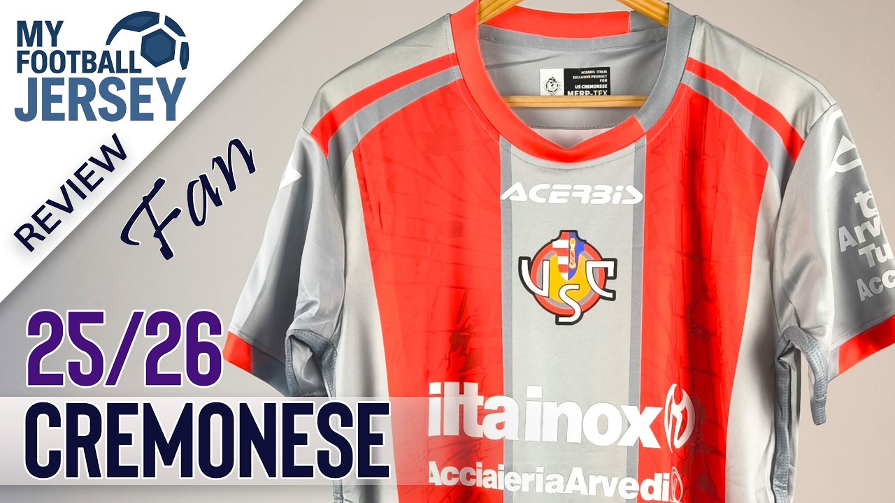 Cremonese Home Jersey 25/26 (GmKitsc) Fan Version Review