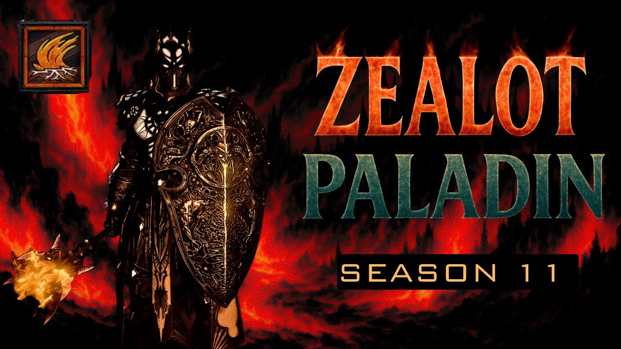 Zealot Zenith PALADIN from Hell! Season 11 Diablo 4