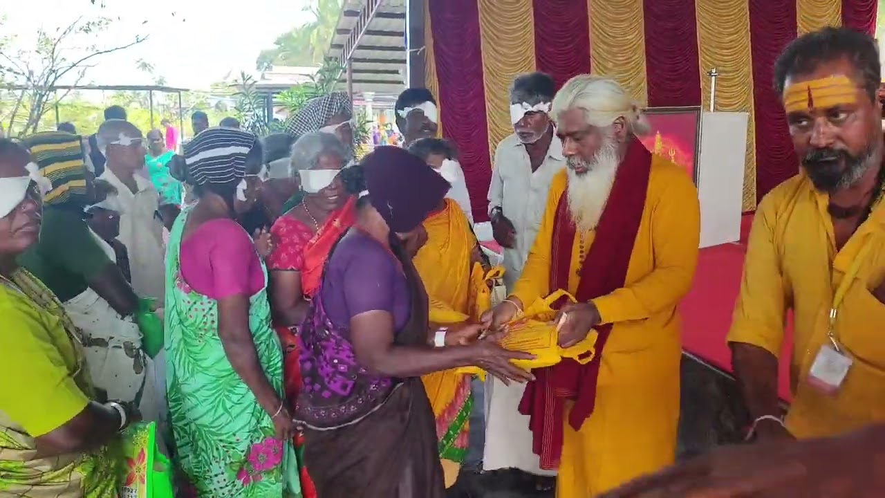 த்ரீஸ்தலத்தில் நடைபெற்ற இலவச கண் புரை அறுவை சிகிச்சை முகாமில் 23நபர்கள் பயன் பெற்று வீடு திரும்பினர்