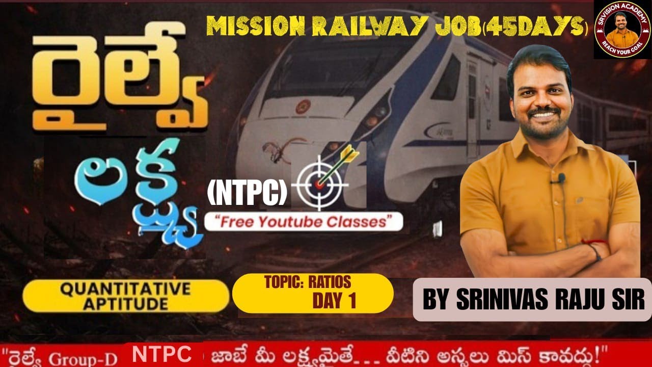 #RATIO#MISSION RAILWAY JOB#