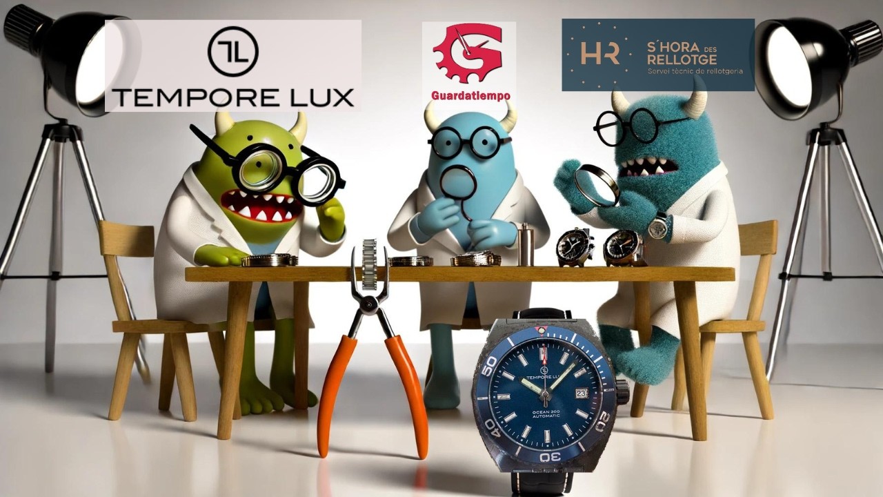 3 MONSTRUOS👾de los RELOJES vs⌚TEMPORE LUX OCEAN 200