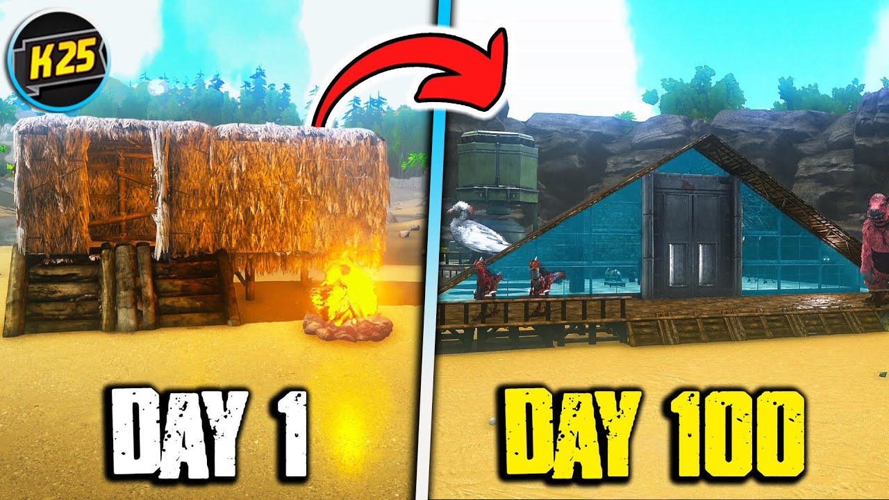 I have 100 Days to beat Ark Mobile Ultimate Edition, The Island 😉