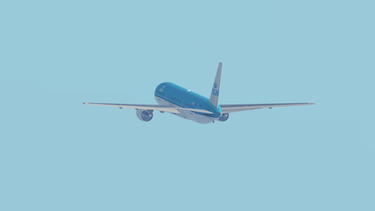 KLM Boeing 767-300 takeoff AMS/EHAM RWY 04 (Infinite Flight)