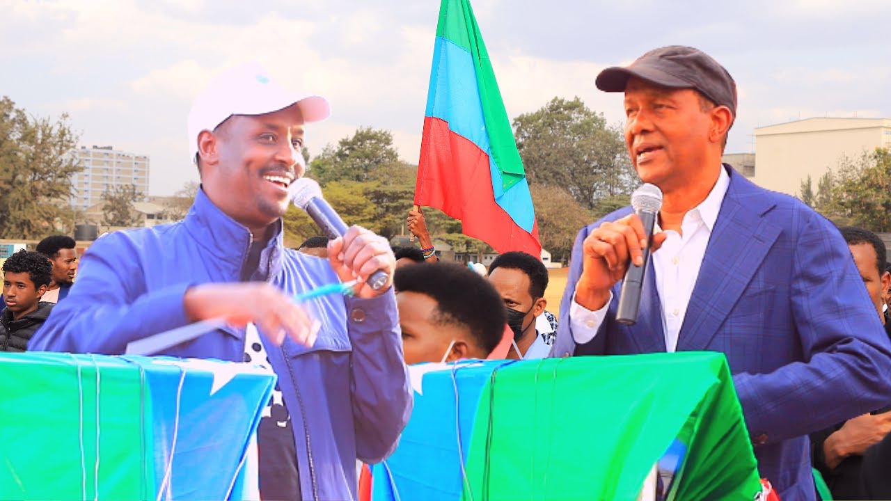 Xildhibaan Yusuf Hassan Iyo Xildhibaan Mohamed Adow oo Wacdaro ka dhigay Sanadguuradii ONLF ee Nbi.
