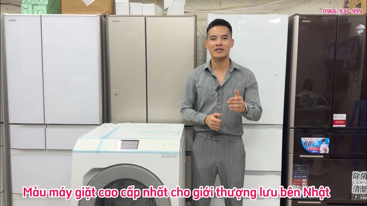 Mẫu máy giặt cho giới thượng lưu Nhật, Panasonic LX129A. 0966 937 999