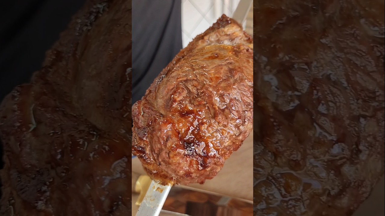 Churrasco de Alcatra no Espeto #carne #churrasco #churras #bbq #omaurolaverde