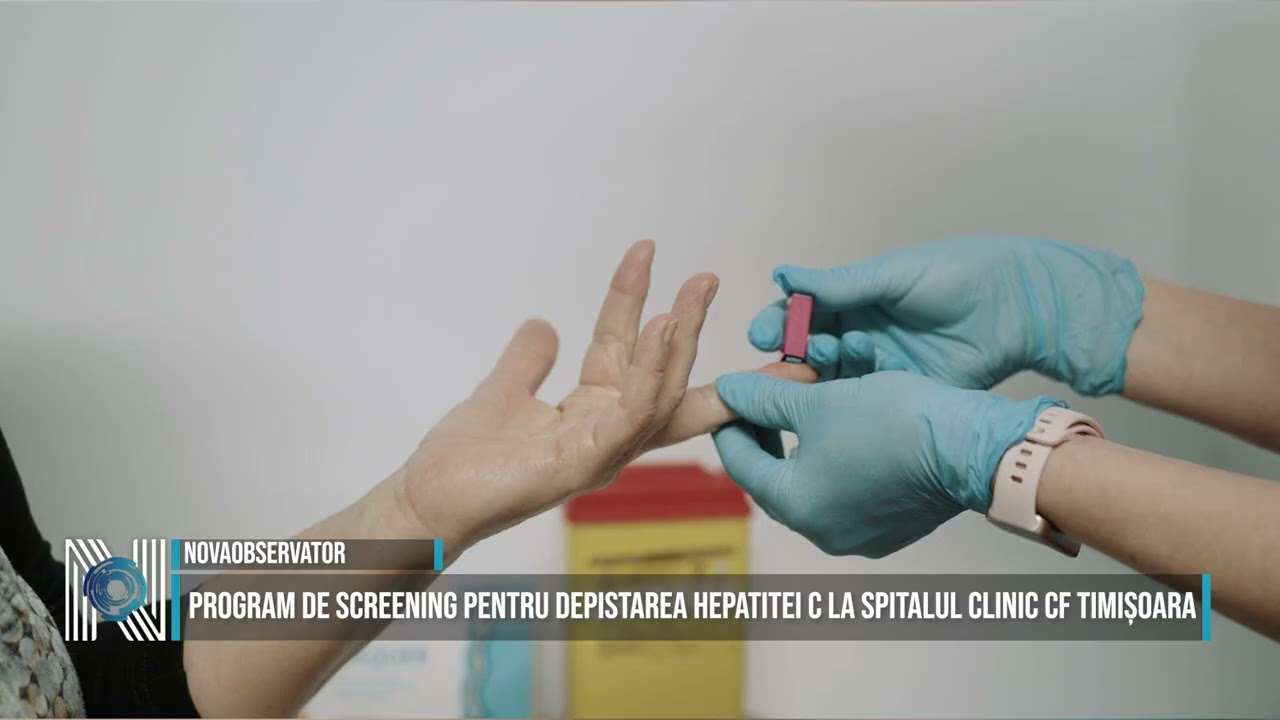 Program de screening pentru depistarea hepatitei C la Spitalul Clinic CF Timișoara