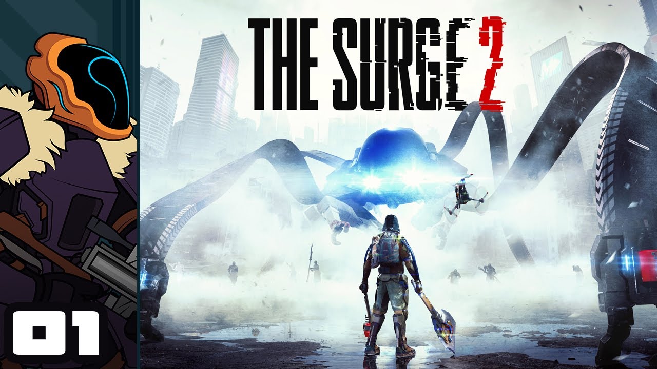Let's Play The Surge 2 - PC Gameplay Part 1 - Spark Souls!