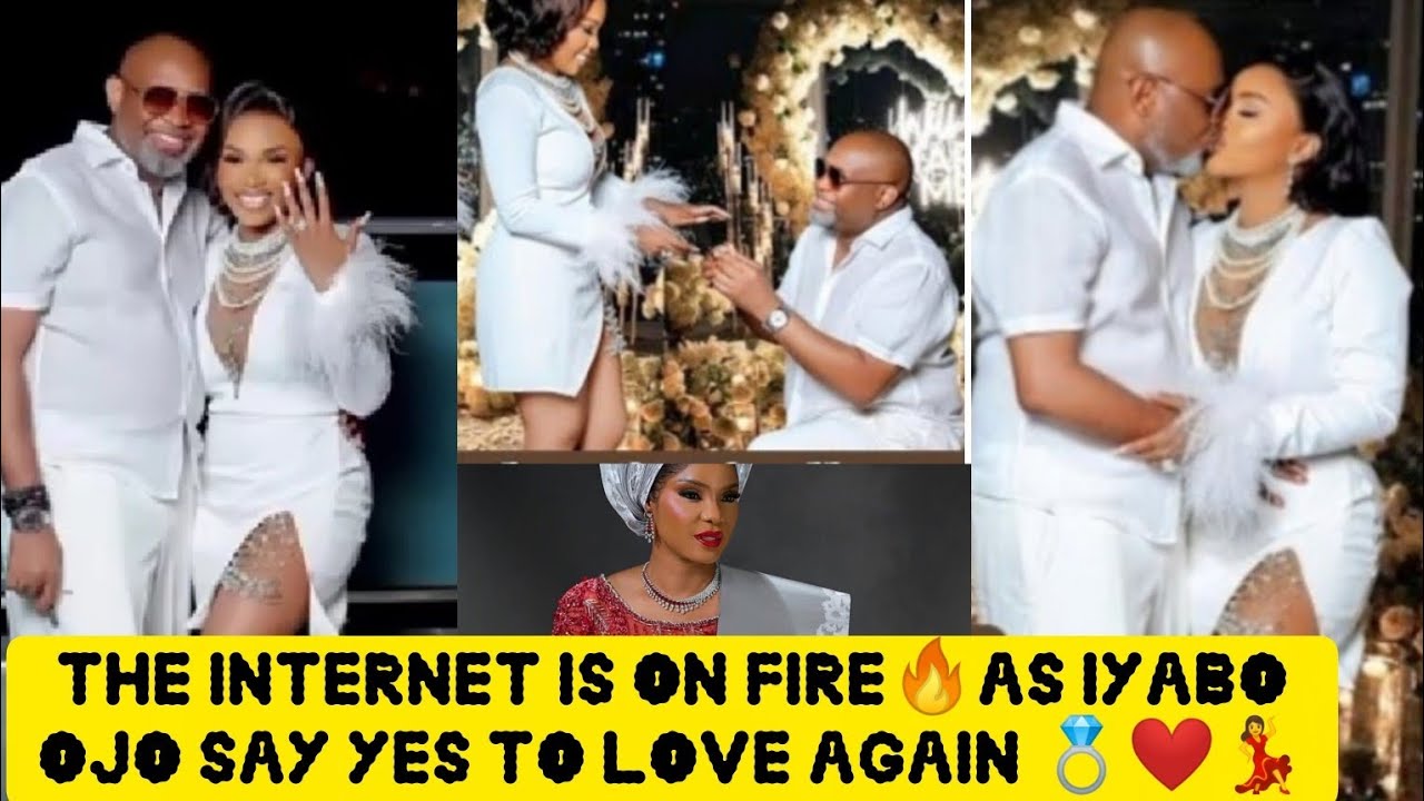 THE INTERNET IS ON 🔥🔥AS IYABO OJO SAY YES TO OGA PAULO💍❤️💃