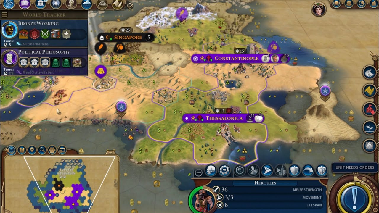 ASMR Let's Play - Civ 6 Theodora - OVERPOWERED start