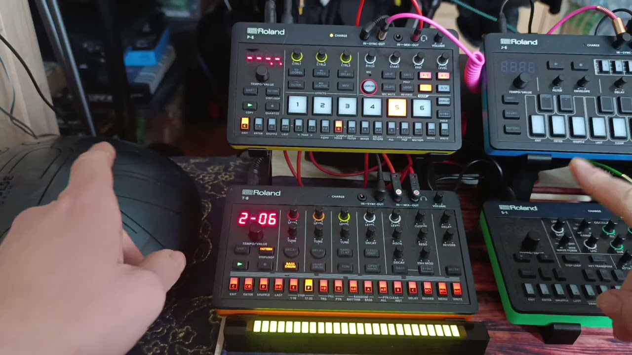 🔥 Live Jam Session: Minimal Dub Deep Techno на Roland P6 & T8! 🔥 Sex Snow