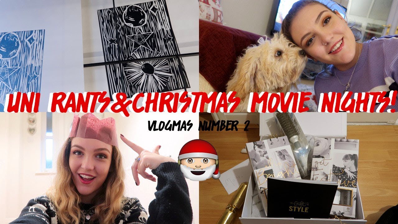 УНИВЕРСАЛЬНЫЕ РАЗГОВОРКИ И РОЖДЕСТВЕНСКИЙ КИНОПРОСМОТР! Vlogmas #2