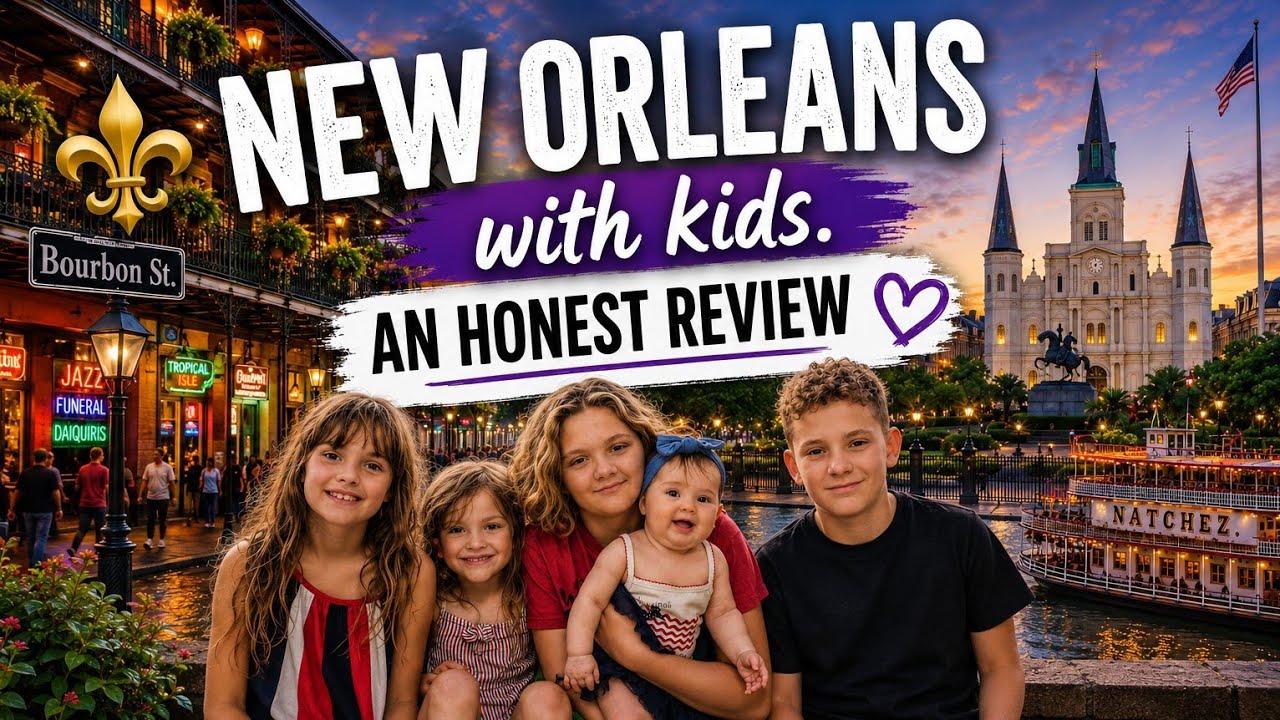 Honest review: New Orleans travel with kids. The pros and cons of taking the kids to the Big Easy