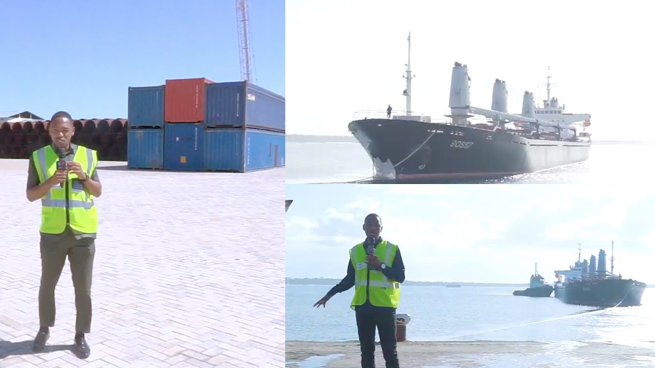 BANDARI YA MTWARA YAVUNJA REKODI / YAPOKEA MELI KUBWA /MELI YA PEMBEJEO  WAKULIMA KAENI MKAO WA KULA