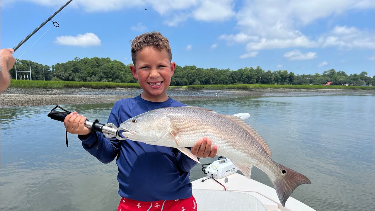 Tarpon & Red Drum Fishing on Hilton Head Island #saltwaterfishing