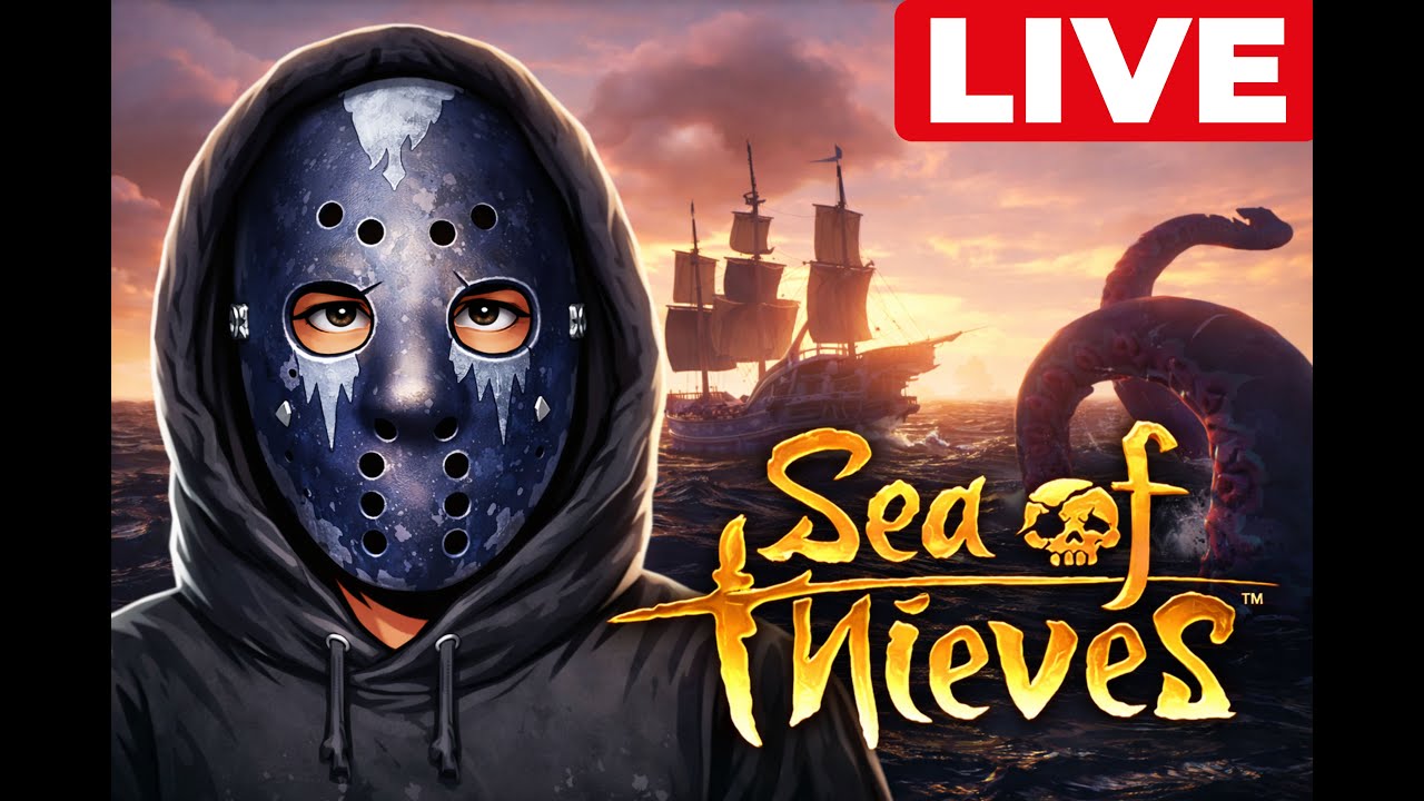 Sea Of Thieves - Gold and Glory PVP -The mask Returns- 909/1000 sub goal - Live