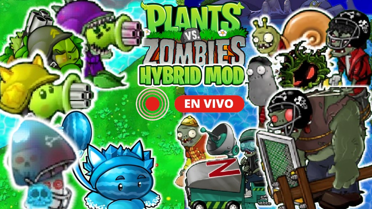 NUEVA ACUALIZACION DE PVZ HYBRID REMAKE
