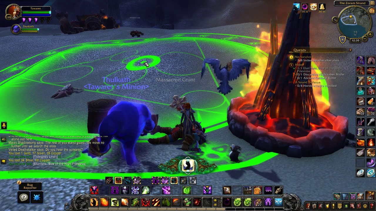 On Whispered Winds - Tyrande Night Warrior Questline - BFA 8.1 PTR